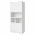 Kleiderschrank – 60 cm, mit mehreren Türen, mit Ablagen